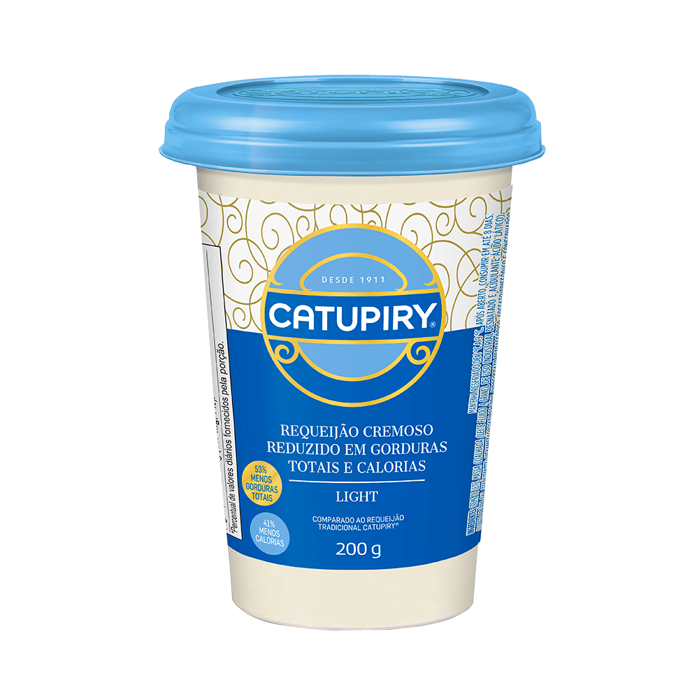 REQUEIJAO CREMOSO CATUPIRY LIGHT 200G