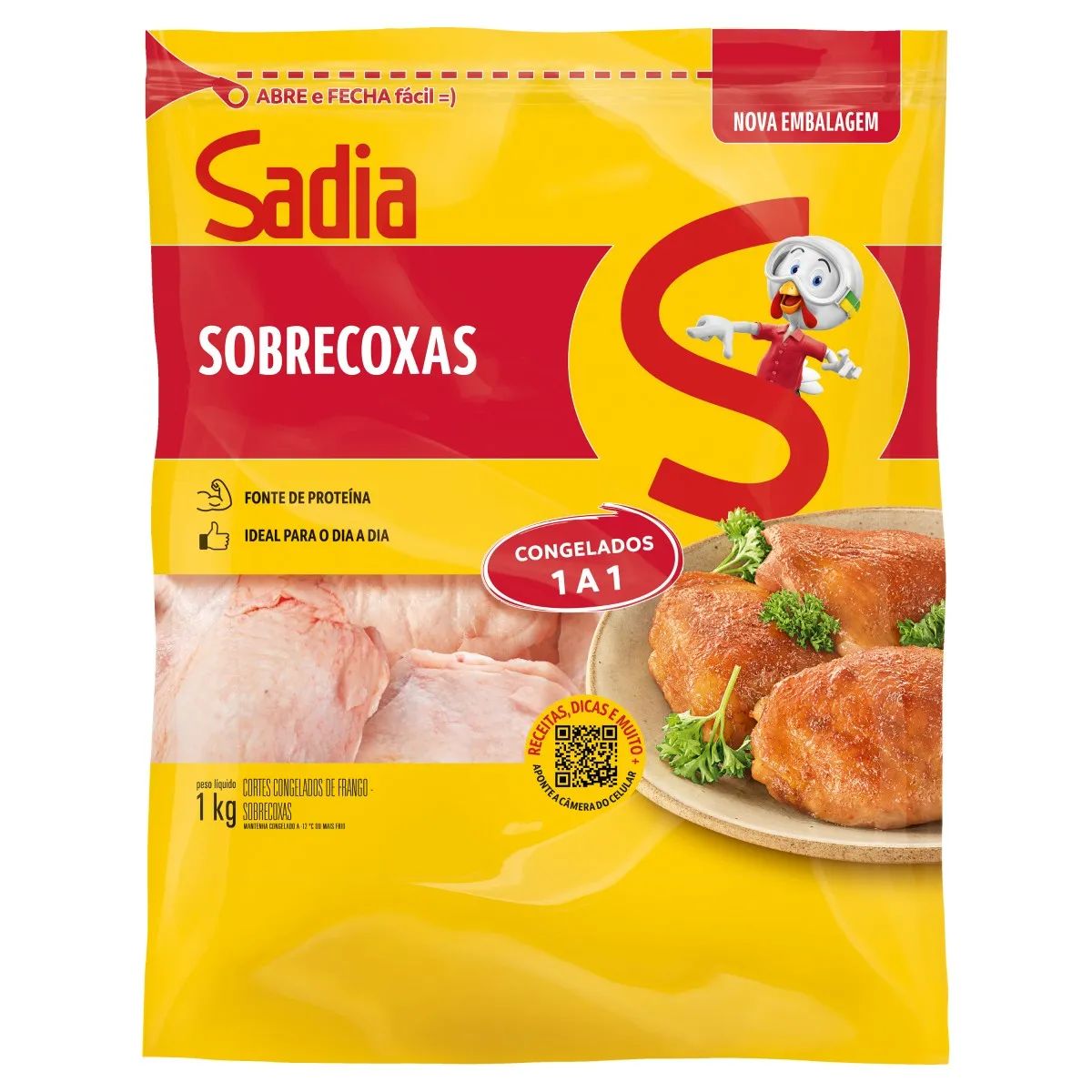 SOBRECOXA SADIA IQF 1KG