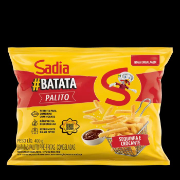 BATATA PRE FRITA SADIA 400G PALITO
