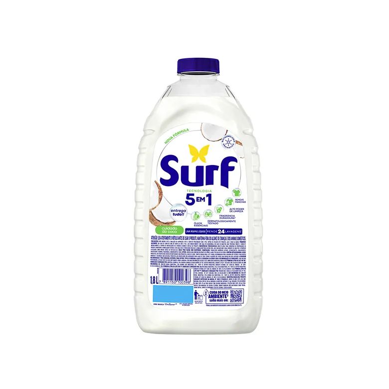 SABAO LIQUIDO SURF 1,8L CUIDADO DO COCO