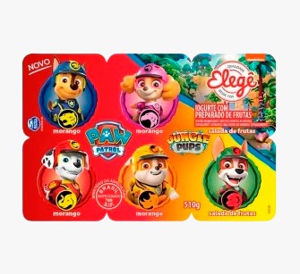 IOGURTE ELEGE MORANGO VITAMINA 510G