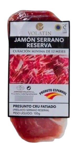 PRESUNTO VOLATIN SERRANO FAT 100G