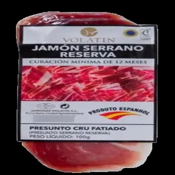 PRESUNTO VOLATIN SERRANO FAT 100G