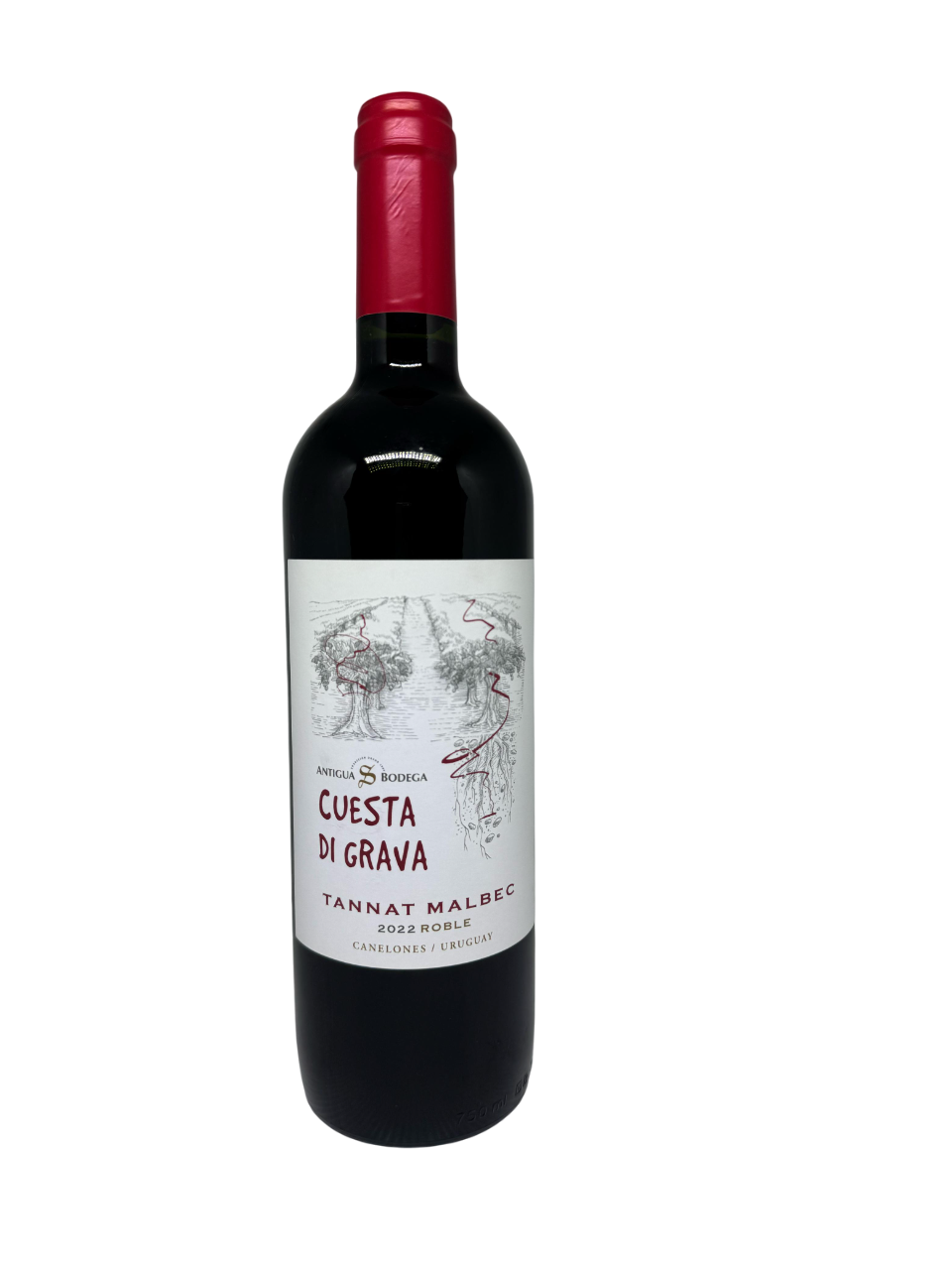 Vinho Argentino Cuesta di Grava Tannat Malbec
