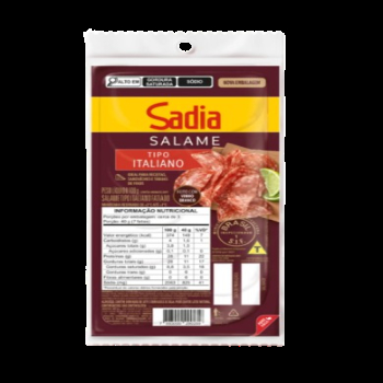 SALAME SADIA FATIADO 100G ITALIANO