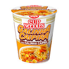 MACARRAO NISSIN CUP NOODLES GALINHA CAIPIRA 65G 