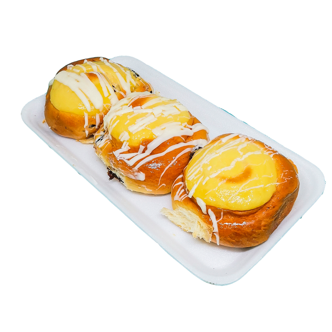 PAO DOCE CARACOL C/PASSAS 3UN 150G