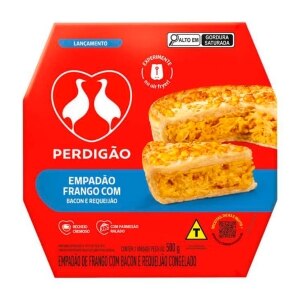 EMPADAO PERDIGAO 500G FRANGO COM BACON