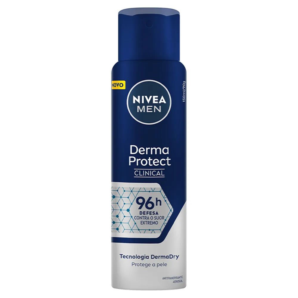 DESODORANTE  NIVEA CLINICAL DERMA 150ML PROTECT MEN