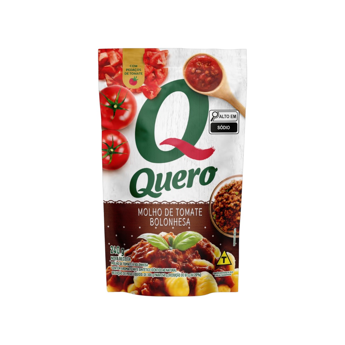 MOLHO TOMATE QUERO 240G BOLONHESA SACHE