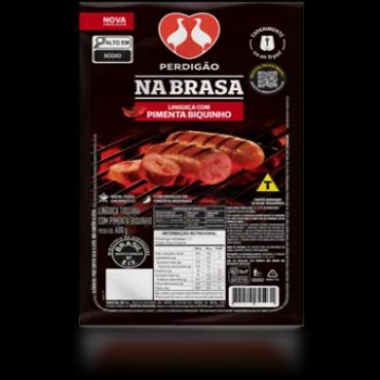 LINGUICA PERD NA BRASA  600G PIMENTA BIQ