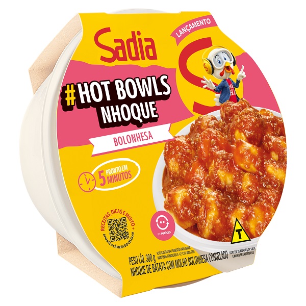HOT BOWLS SADIA 300G NHOQUE BOLONHESA