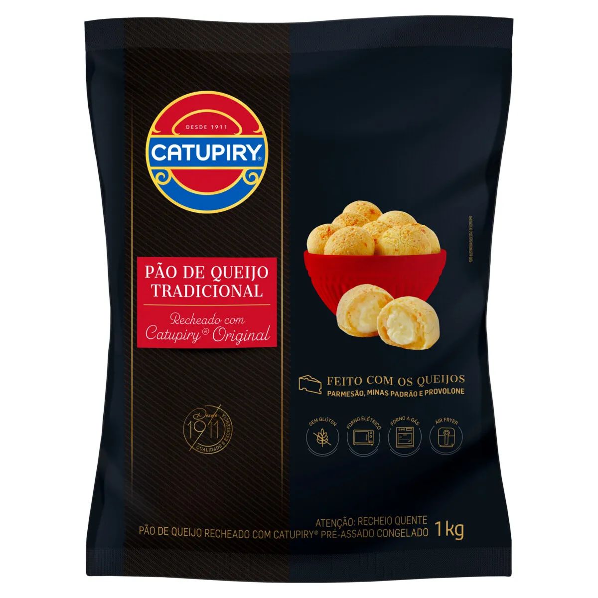 PAO DE QUEIJO CAT 390G C/ CATUPIRY