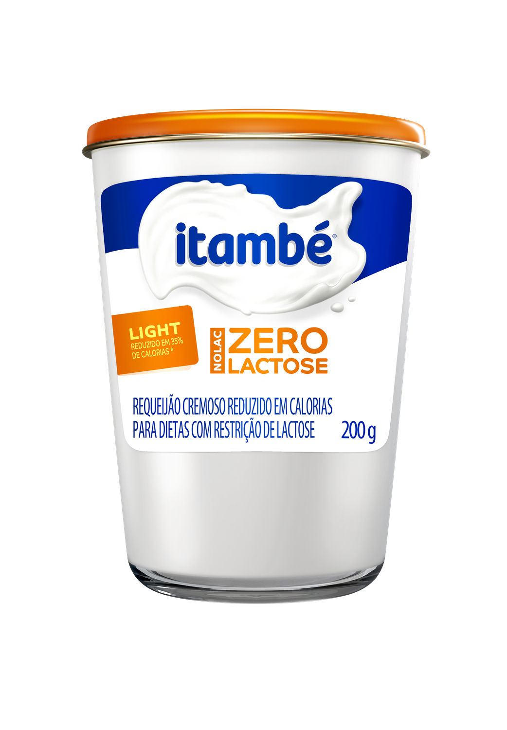 REQUEIJAO CREMOSO ITAMBE  NOLAC LIGHT 200GR