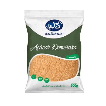 ACUCAR WS DEMERARA 500G
