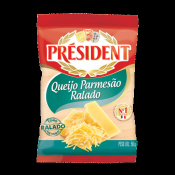 QUEIJO PARMESAO RALADO PRESIDENT 50G