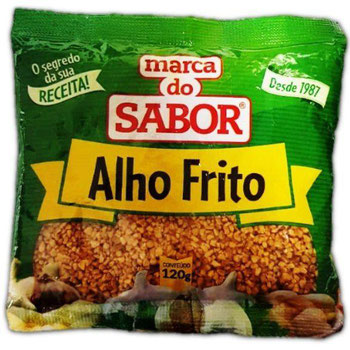ALHO FRITO MARCA SABOR 120G