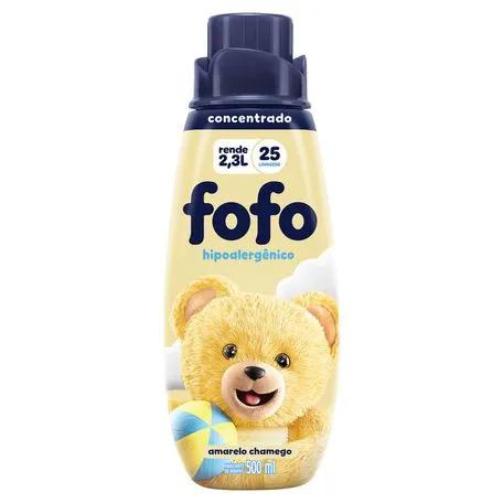 AMACIANTE SUPER FOFO CONCENTRADO 500ML AMARELO