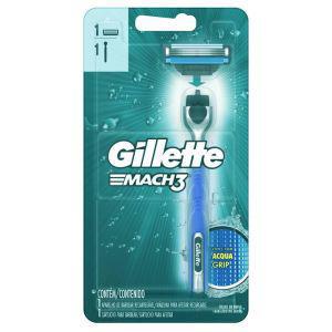 APARELHO GILLETTE MACH 3 C/1UN