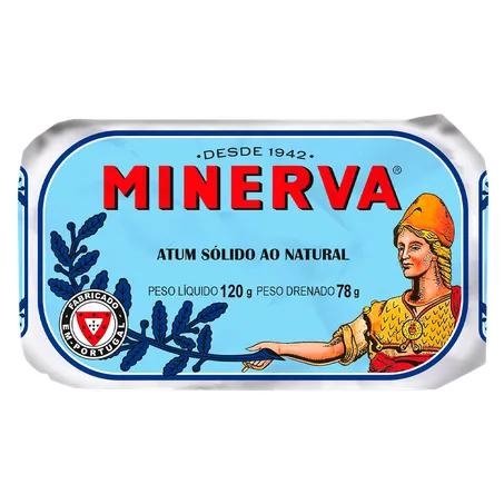 ATUM SOLIDO NATURAL MINERVA 120G