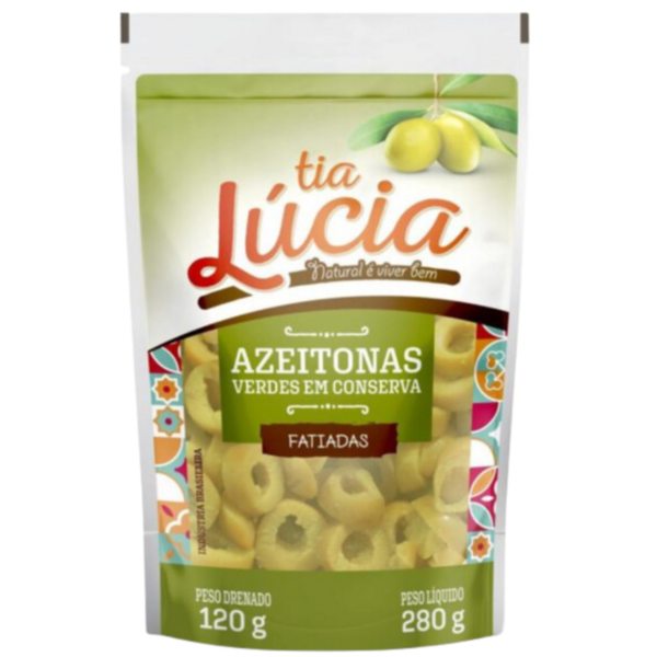AZEITONA TIA LUCIA  280G FATIADAS
