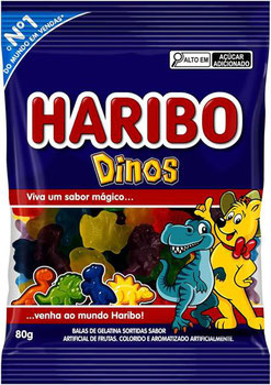 BALA HARIBO DINOS 80G 