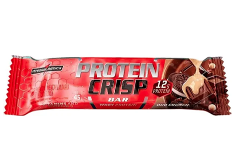 BARRA PROTEINA CRISP IM 45G DUO CRUNCH