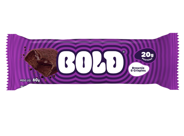 BARRA BOLD BROWNIE/CRISPIES 60G