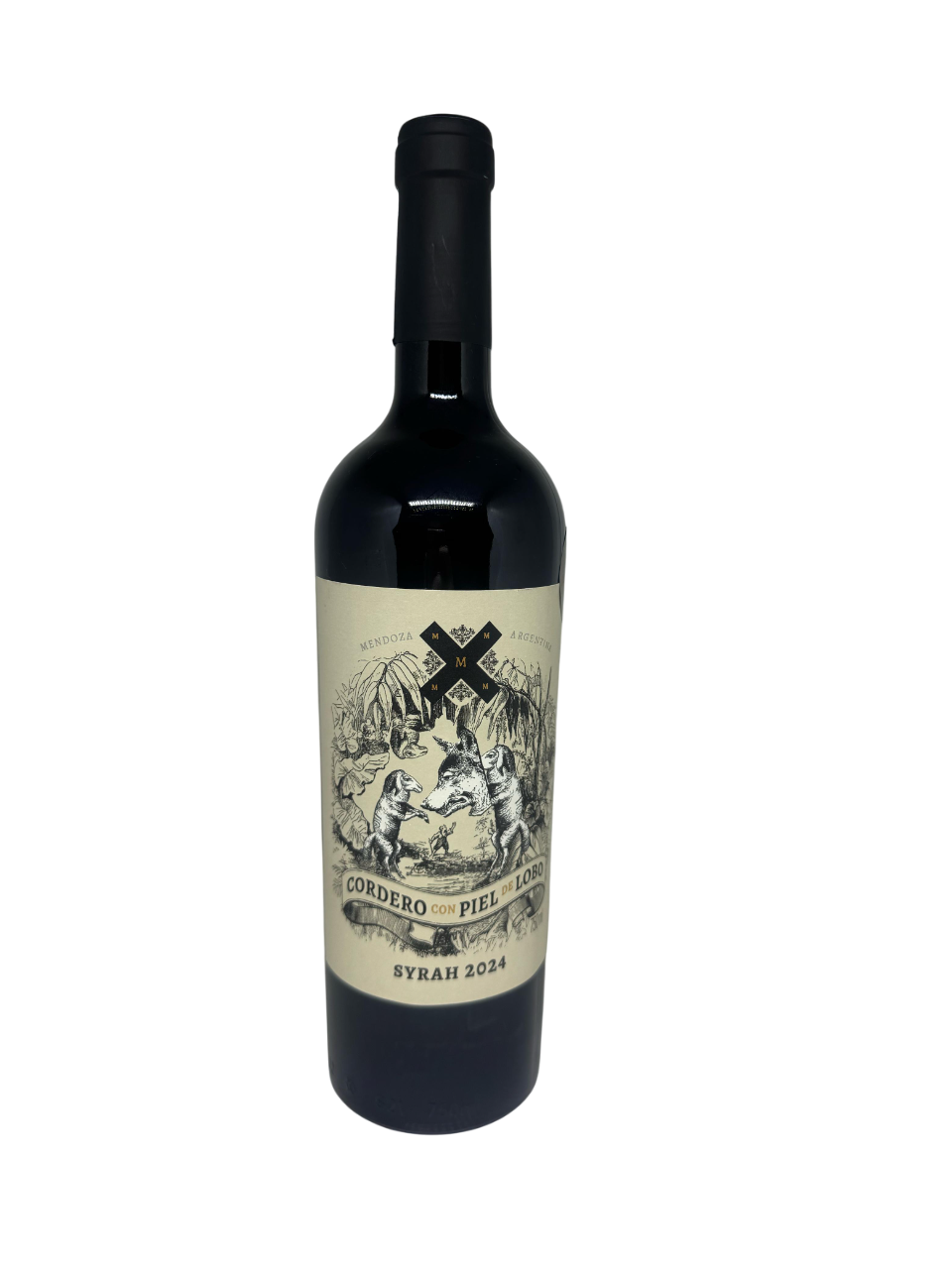 VINHO ARGENTINO CORDERO PIEL LOBO 750ML SYRAH