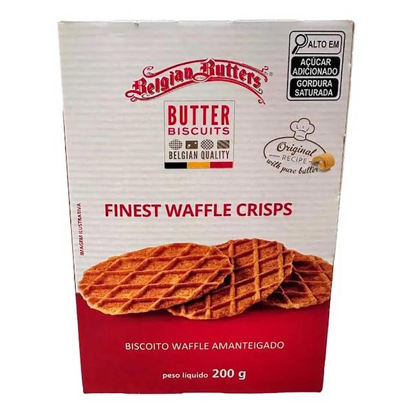 BISCOITO BELGIAN WAFFLE 200G AMANTEIGADO