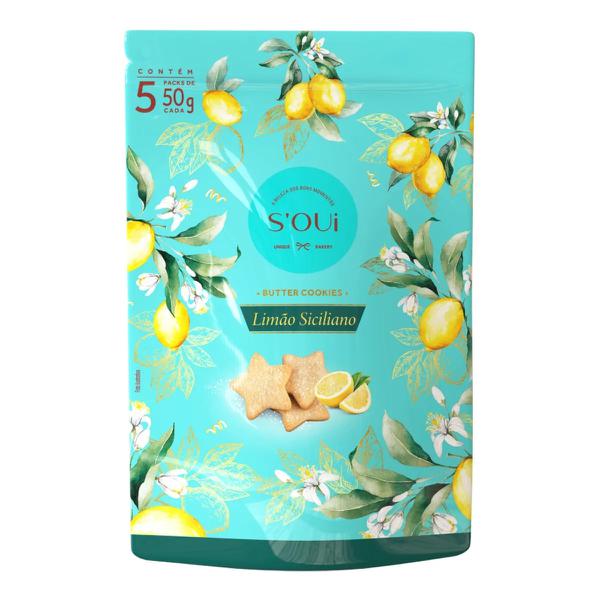 BUTTER COOKIES SOUI  250G ESTRELA LIMAO