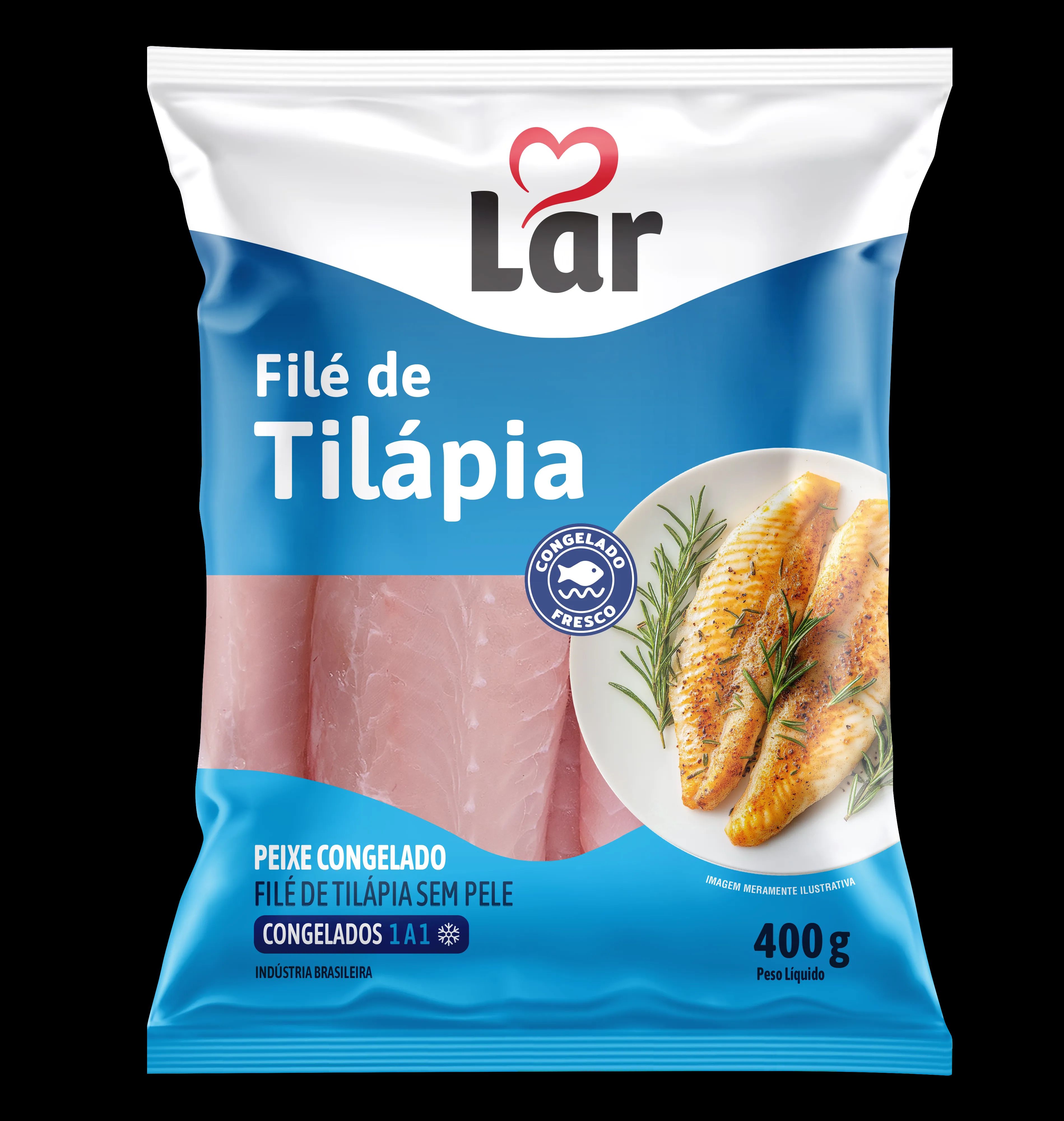 Filé de Tilápia Lar 400g