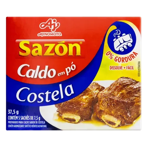 CALDO SAZON PÓ COSTELA 37,5G 