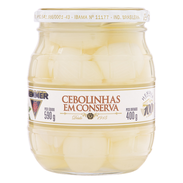 CEBOLINHA HEMMER 570G (400G DRENADO)