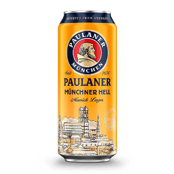 CERVEJA PAULANER 500ML MUNCHNER HELL LT