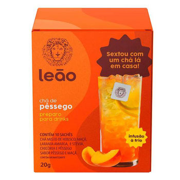 CHA LEAO DRINKS 20G PESSEGO