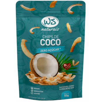 CHIPS WS 50G COCO ZERO ACUCAR