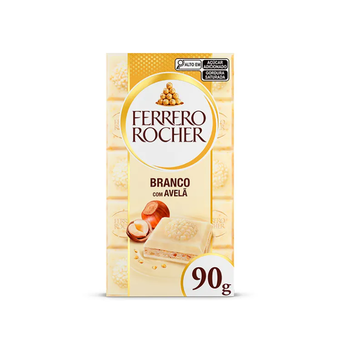 CHOCOLATE FERRERO ROCHER BRANCO 90G 
