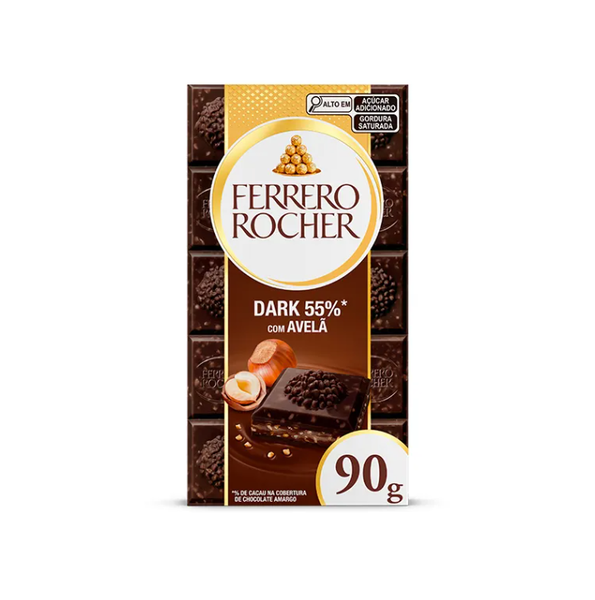 CHOCOLATE FERRERO ROCHER DARK 90G 