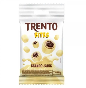 CHOCOLATE TRENTO BITES BRANCO DARK 40G 