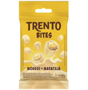 CHOCOLATE TRENTO 40G BITES MOUSSE DE MARACUJA