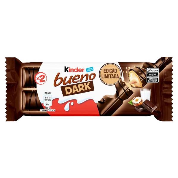 CHOCOLATE KINDER BUENO 43G 2UN DARK