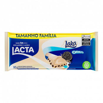 CHOCOLATE LACTA 145G LAKA E OREO