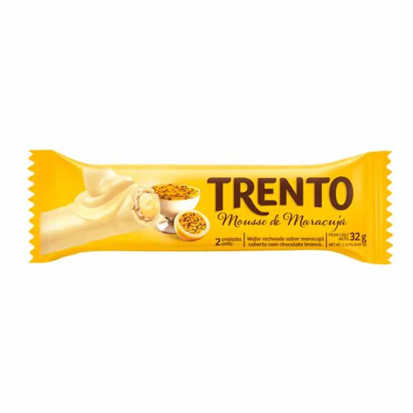 CHOCOLATE TRENTO 29G MOUSSE DE MARACUJA