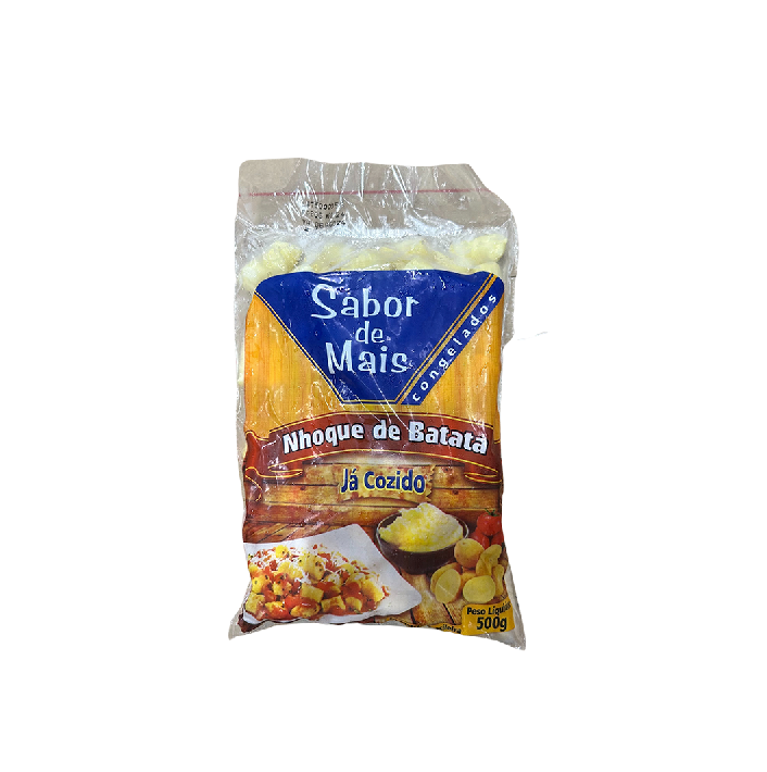 NHOQUE SABOR DE MAIS 500G BATATA
