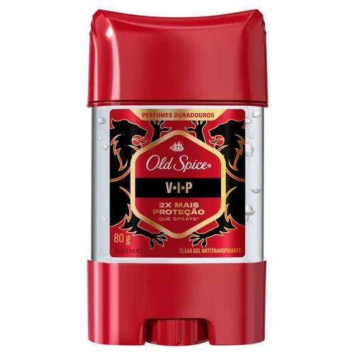 DESODORANTE OLD SPICE STICK 80G CLEAR  V.I.P