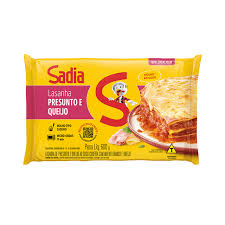 LASANHA SADIA 600G PRES QUEIJO AO SUGO