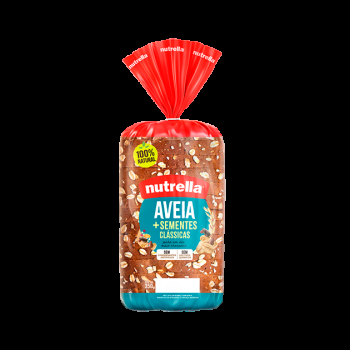 Pão de Forma Nutrella Aveia 350g 