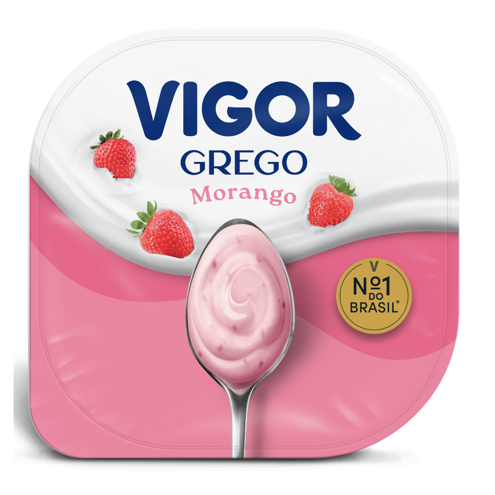IOGURTE VIGOR GREGO MORANGO 90G