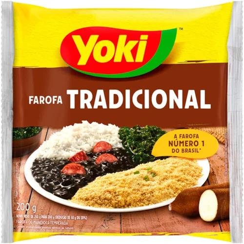 FAROFA YOKI 200G TRADICIONAL